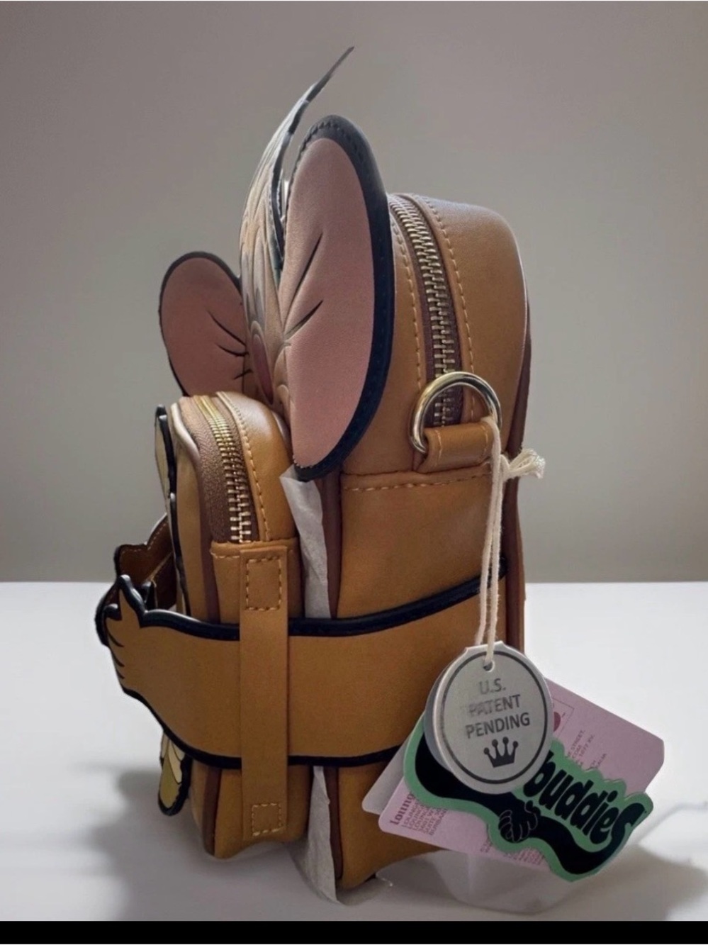 NEW Loungefly Disney Cinderella 75th Anniversary Crossbody Bag Gus Crossbuddies - Picture 3 of 6